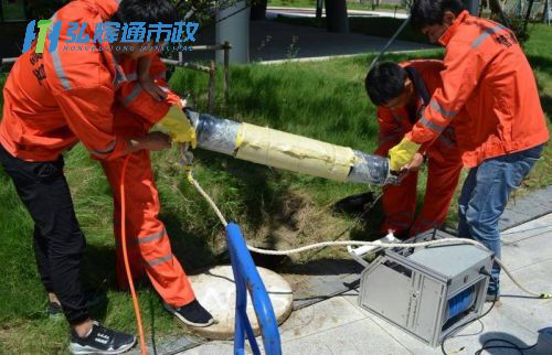 南京建邺区莫愁湖管道修复